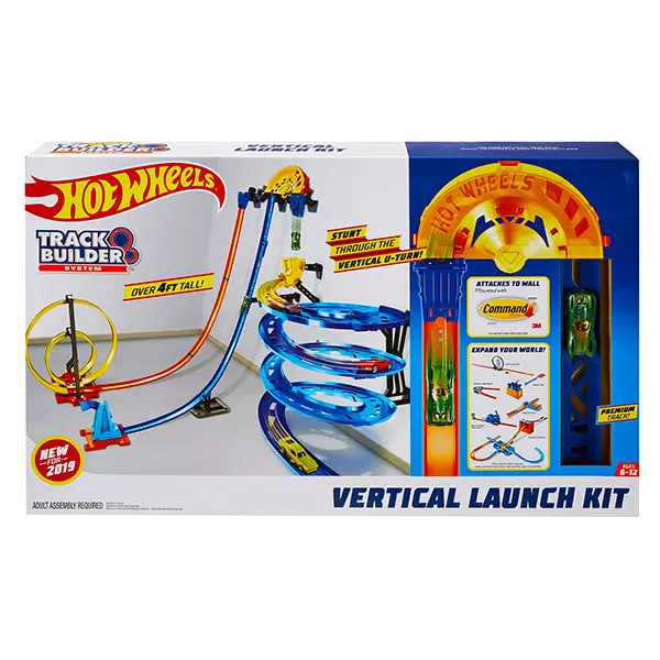 Set de joacă Hot Wheels Track Builder - Set de lansare verticală