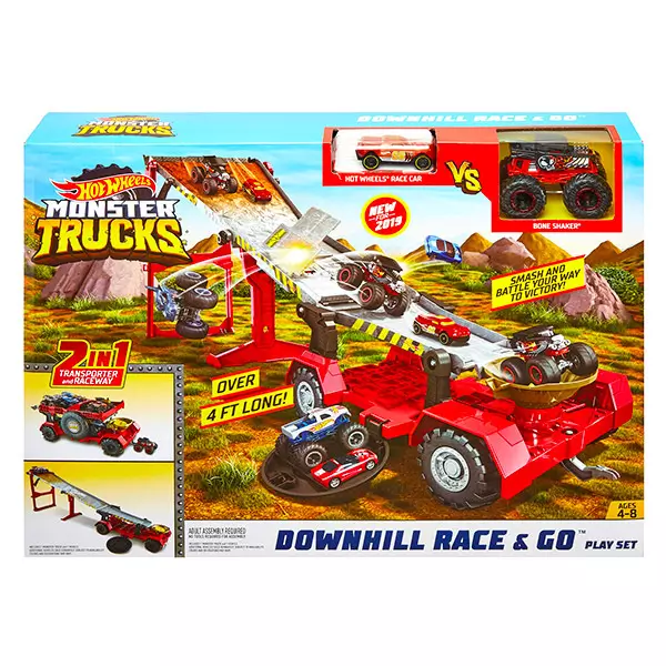 Set de joacă Hot Wheels - Monster Trucks 2-în-1
