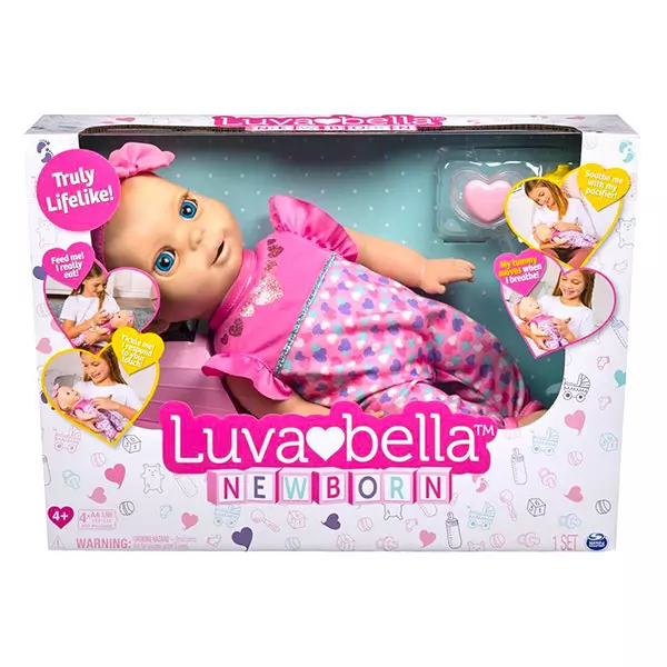 LuvaBella: újszülött interaktív baba