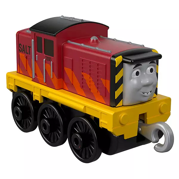 Thomas Trackmaster: Push Along Metal Engine - Locomotiva Salty