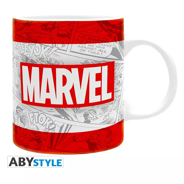 Marvel: Marvel logos bögre - 320 ml