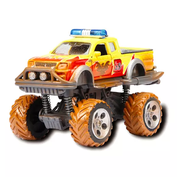Jucărie Maşinuţă Rally Monster, Dickie - 15 cm, diferite