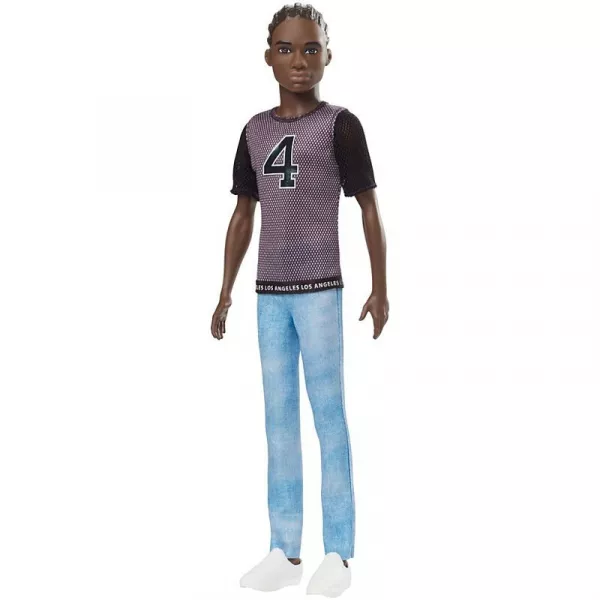 Păpuşă Barbie Fashionistas: păpuşă Ken în tricou de baschet