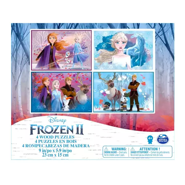 Puzzle 4-în-1, Frozen 2