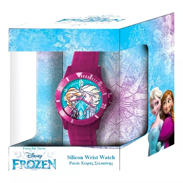 Ceas de mână pentru copii în cutie cadou, Frozen, Prințesele Disney