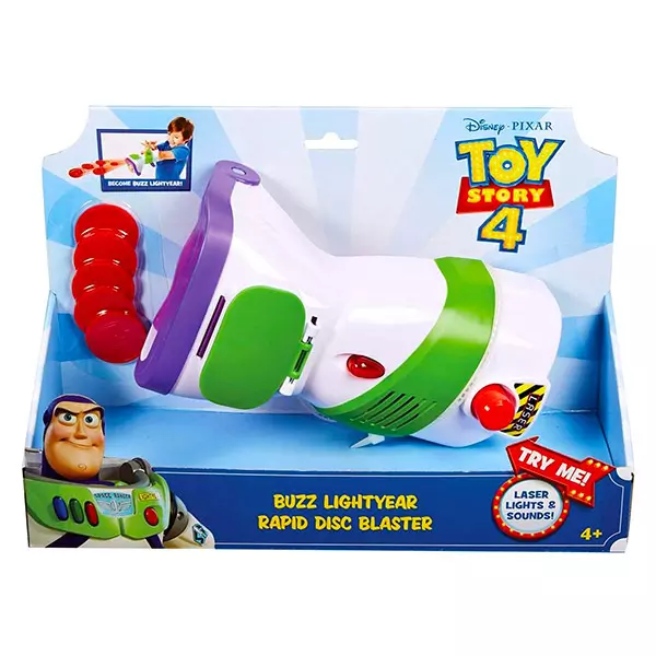 Set de joacă Toy Story 4, Lansator discuri Buzz Lightyear