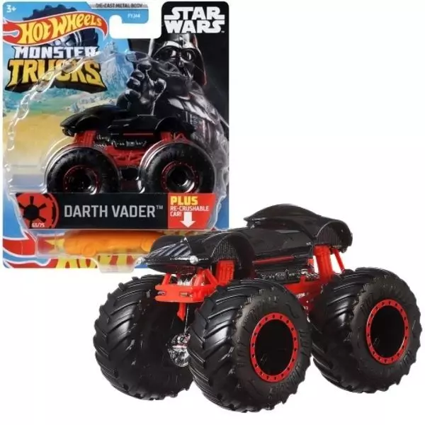 Maşinuţa Hot Wheels Monster Truck - Star Wars Darth Vader