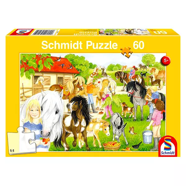 Schmidt: Egy nap a lovas klubban 60 db-os puzzle