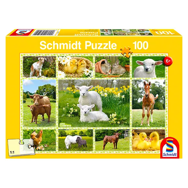 Schmidt: A farm kisállatai 100 db-os puzzle
