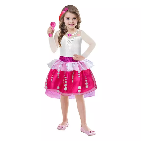 Costum Prințesa Barbie rock - 116 cm