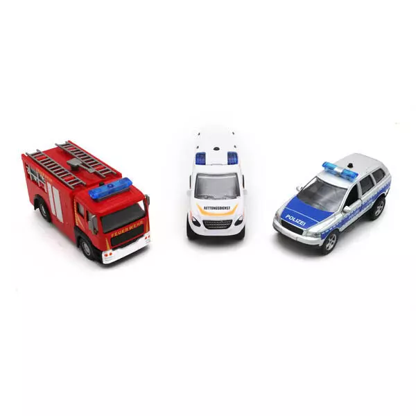 Vehicule de urgență cu lumină și sunet - diferite