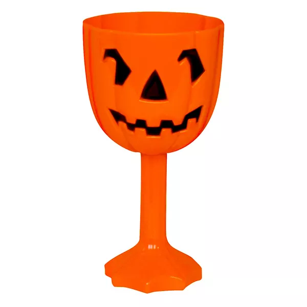Halloween talpas pohár - 2,5 dl, narancssárga