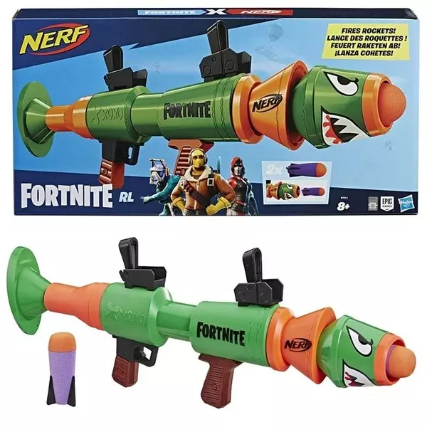 Armă de jucărie Blaster Nerf Fortnite Fire Rocket