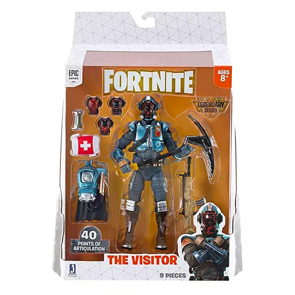 Fortnite: The Visitor figura kiegészítőkkel - 15 cm
