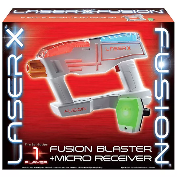 Laser X: Fusion lézerfegyver micro érzékelővel - egyszemélyes alapszett 