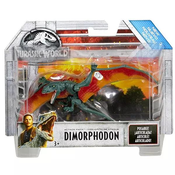 Jurassic World 2: Dimorphodon dinoszaurusz figura - 22 cm