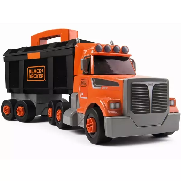 Smoby: Black and Decker összeépíthető kamion szerszámkészlettel