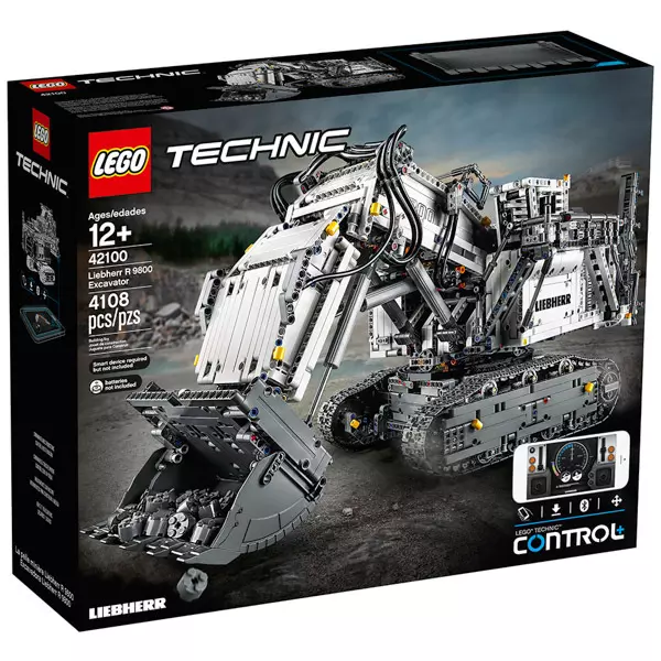 LEGO Technic: Leibherr R9800 Exkavátor V29 42100