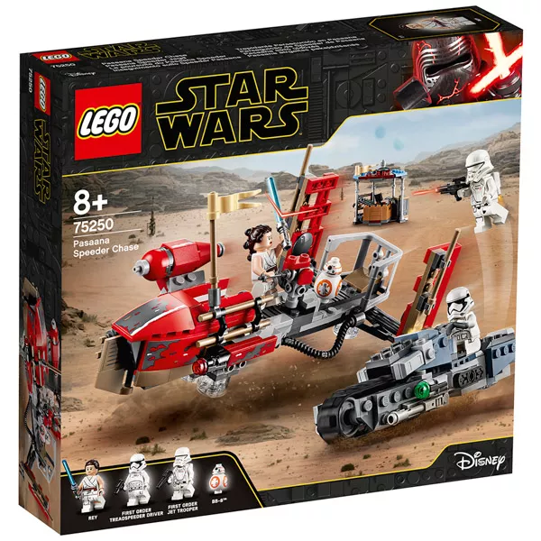 LEGO Star Wars Urmărirea cu speederul Pasaana 75250