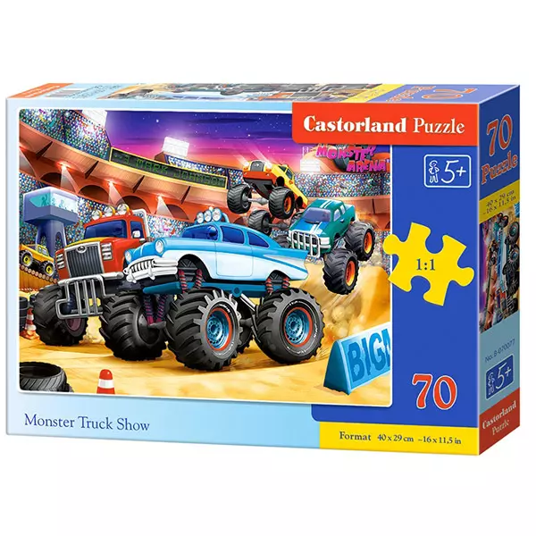 Monster Truck Show 70 darabos puzzle