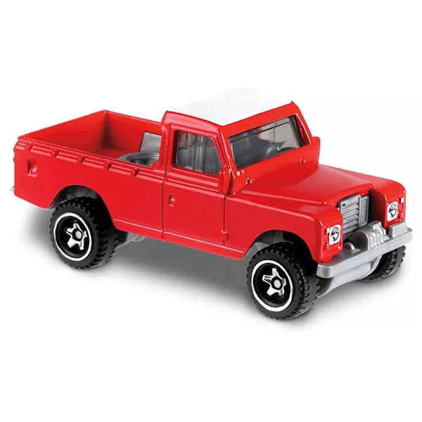 Hot Wheels Hot Trucks: Land Rover Series III Pickup kisautó - piros