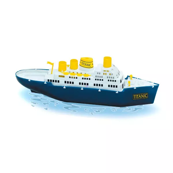 Titanic nagy műanyag játékhajó 50 cm - CSOMAGOLÁSSÉRÜLT