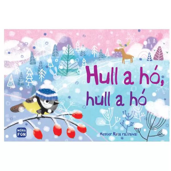 Hull a hó, hull a hó - carte cu rime de crăciun în lb. maghiară
