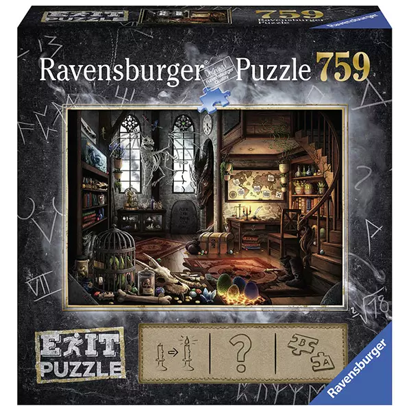 Ravensburger: Sárkány laboratórium 759 darabos Exit Puzzle