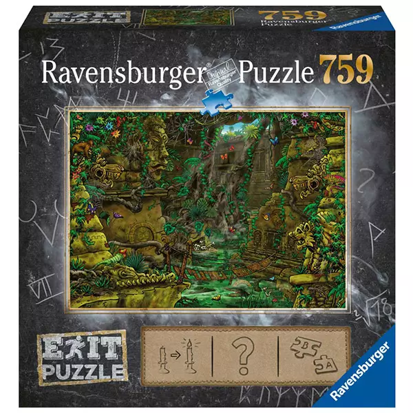 Ravensburger: Angkor Wat templomai - 759 darabos Exit Puzzle