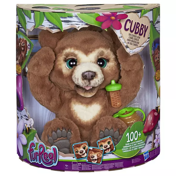 FurReal Friends: Cubby a kíváncsi interaktív mackó 