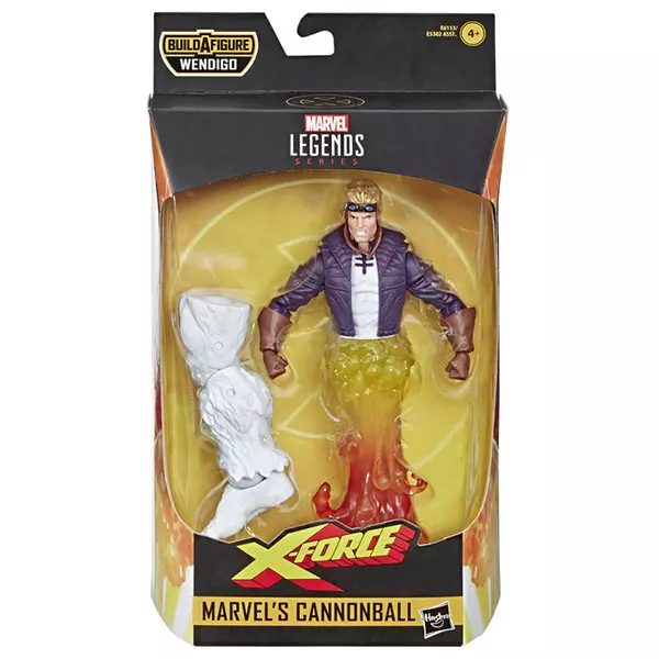 Figurină acțiune X-Force Marvels Cannonball, Marvel Legends