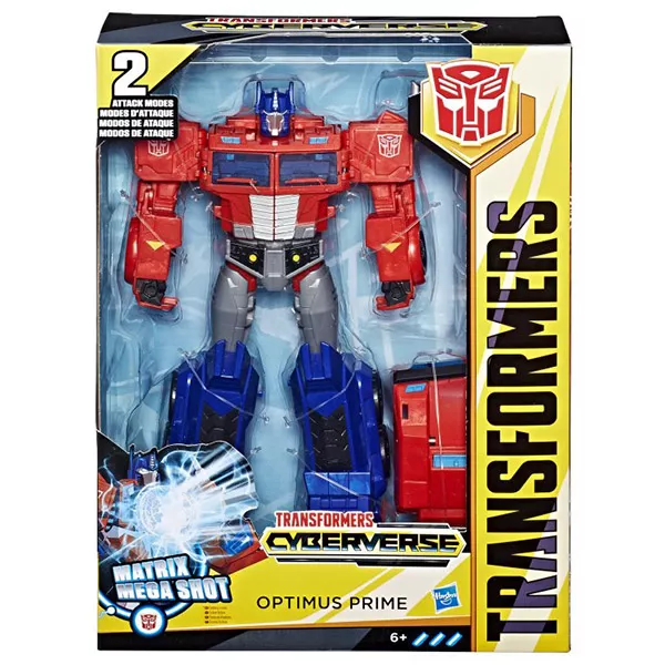 Transformers: Cyberverse - Ultimate Class Optimus Prime akciófigura - 30 cm