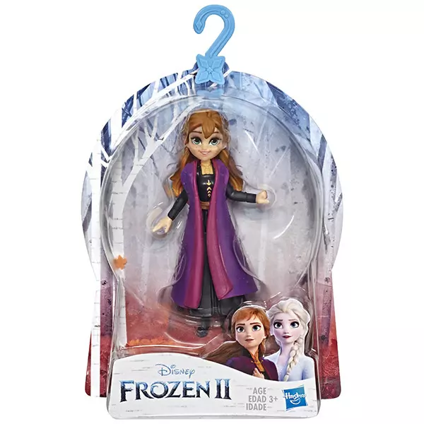 Mini-păpușă Anna, Frozen 2, Prințesele Disney, 10 cm