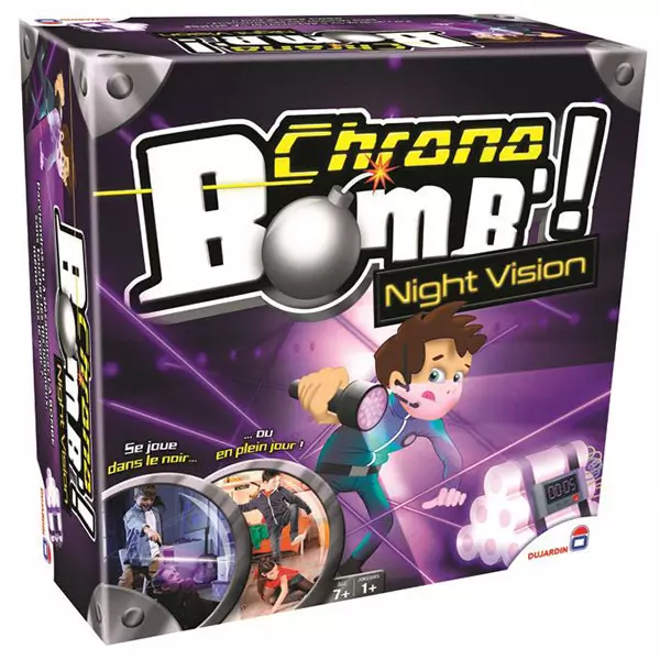 Joc de societate Chrono Bomb - Salvează lumea! Night Vision, în limba maghiară