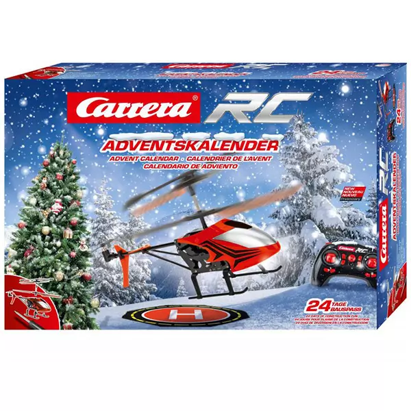 Carrera RC: Calendar de crăciun cu elicopter teleghidat
