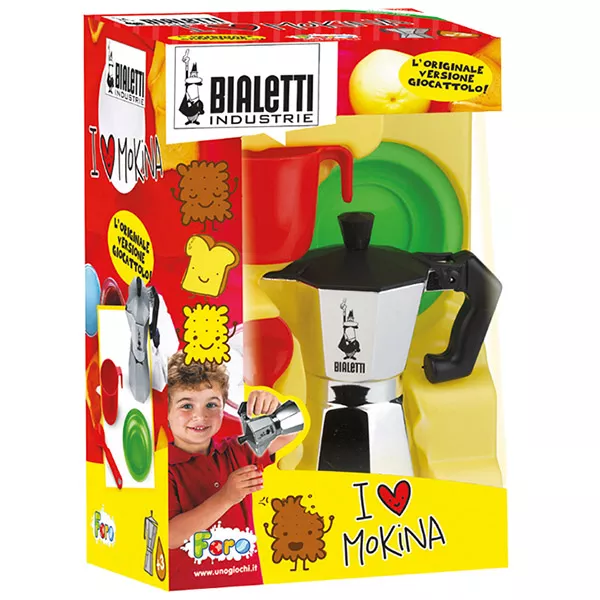 Bialetti: játék kávéfőző szett