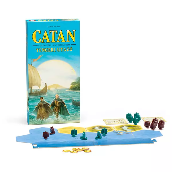 Catan - Tengeri utazó társasjáték kiegészítő 5-6 játékos részére