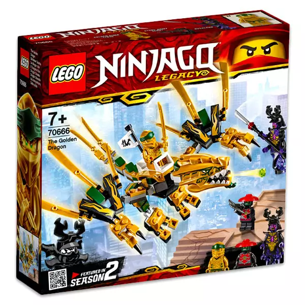 LEGO Ninjago: Az aranysárkány 70666 - CSOMAGOLÁSSÉRÜLT