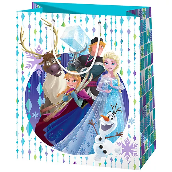 Disney hercegnők: Jégvarázs extra méretű dísztasak - 40 x 20 x 55 cm