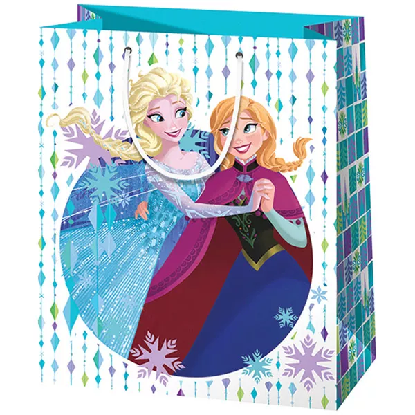 Prințesele Disney: Frozen pungă cadou - 26 x 13 x 33 cm