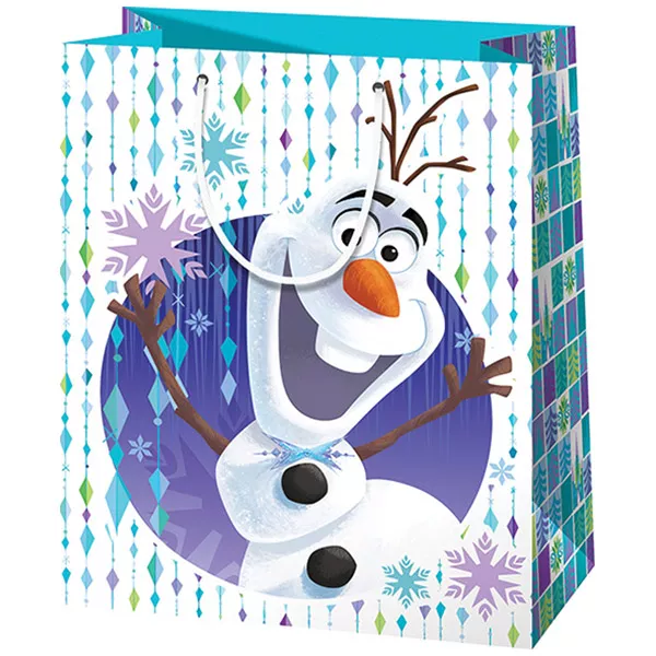 Prințesele Disney Frozen: Olaf pungă cadou înalt - 17 x 10 x 23 cm