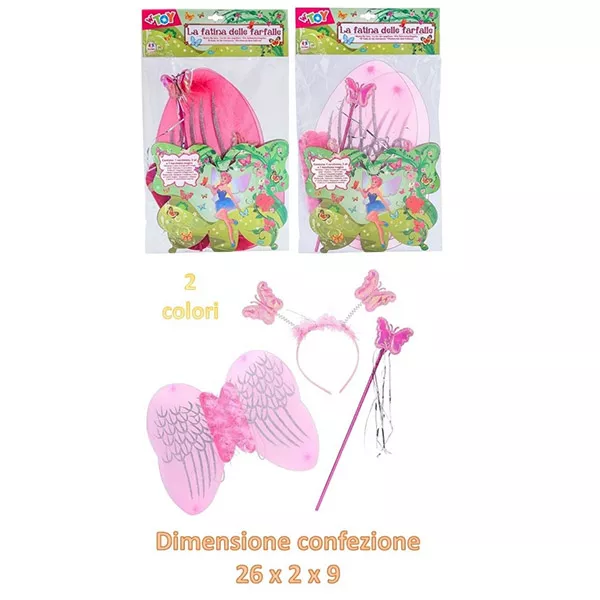 Set accesorii pentru costume de Zână sau Fluture - în 2 culori