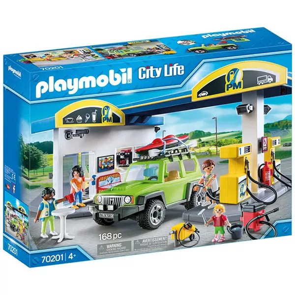 Playmobil City Life, Benzinărie - 70201