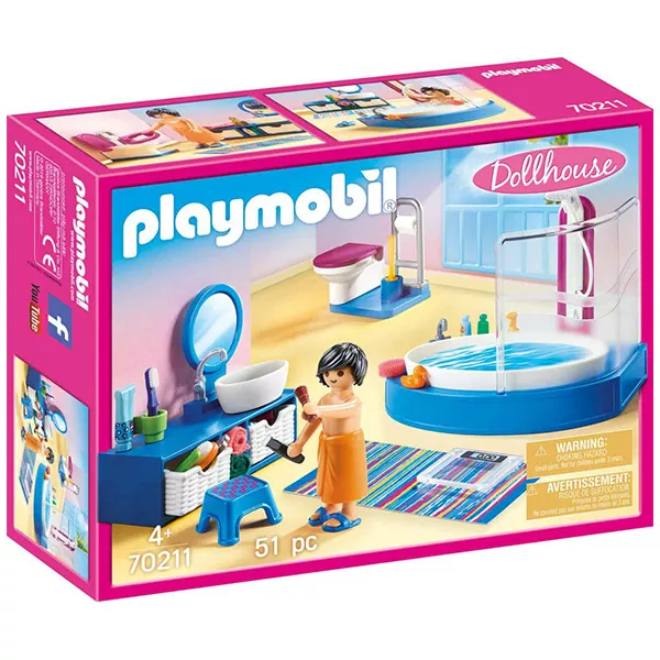 Playmobil: Babaház - fürdőszoba 70211