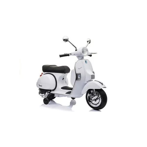 Motocicletă electrică Vespa PX150, 12V, alb