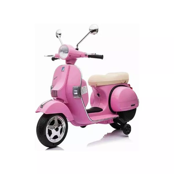 Motocicletă electrică Vespa PX150, 12V, roz