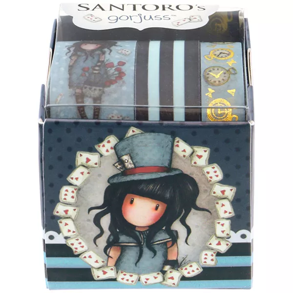 Santoro-Gorjuss: öntapadós papírszalag - The Hatter