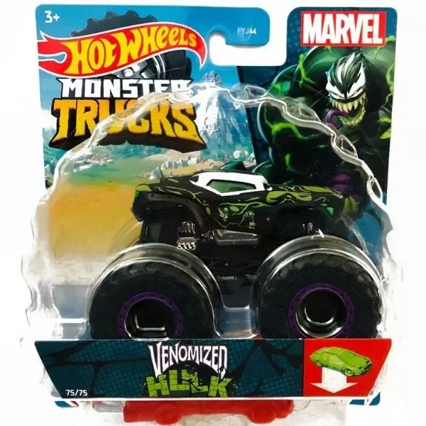 Hot Wheels Monster Trucks: Mașinuță Venomized Hulk