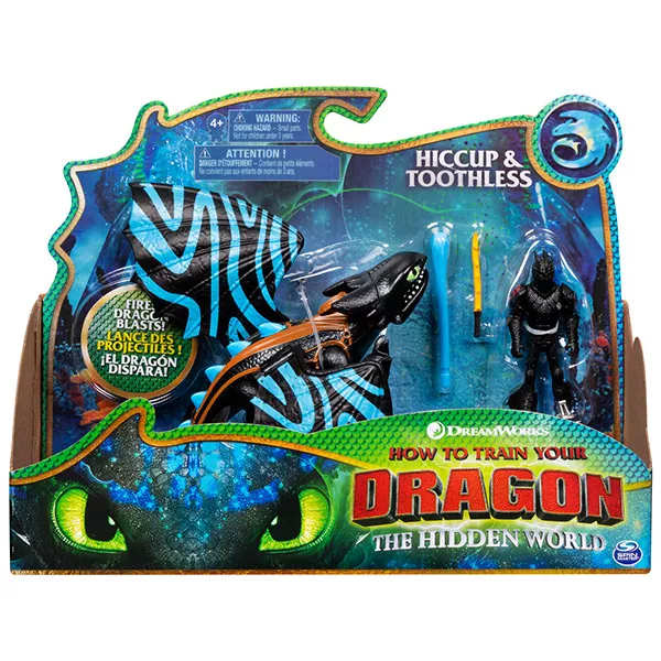 Cum să-ți dresezi dragonul: Figurine Hiccup şi Alpha Toothless