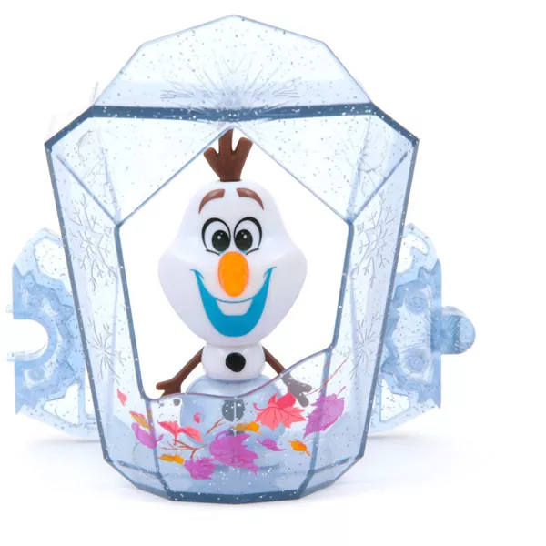 Prințesele Disney, Frozen 2: Șoptește și luminează! - Mini-păpușă Olaf în cristal